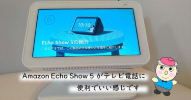 Amazon Echo Show 5 がテレビ電話に便利